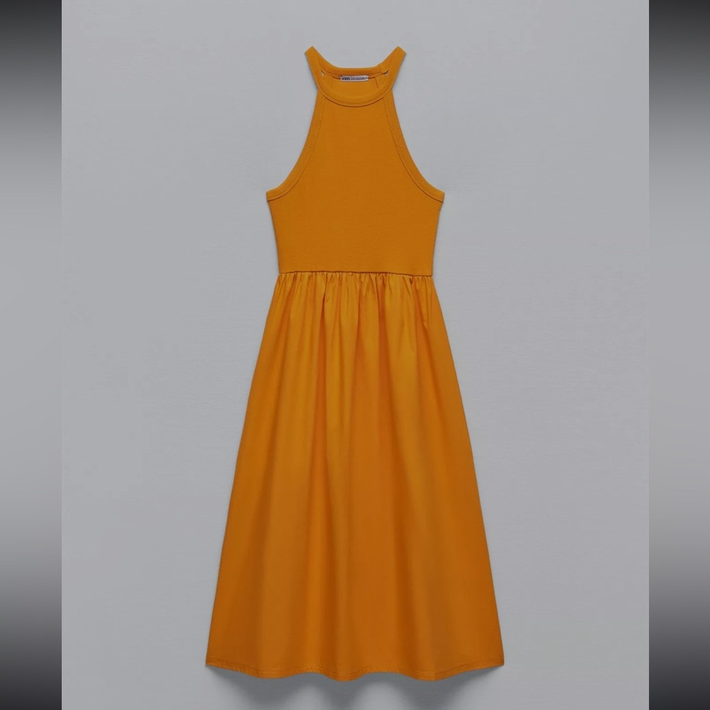 Worn once Zara dress cotton